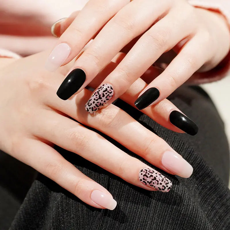 PINK LEOPARD | UÑAS DE GEL