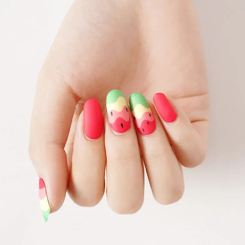 WATERMELON | UÑAS DE GEL