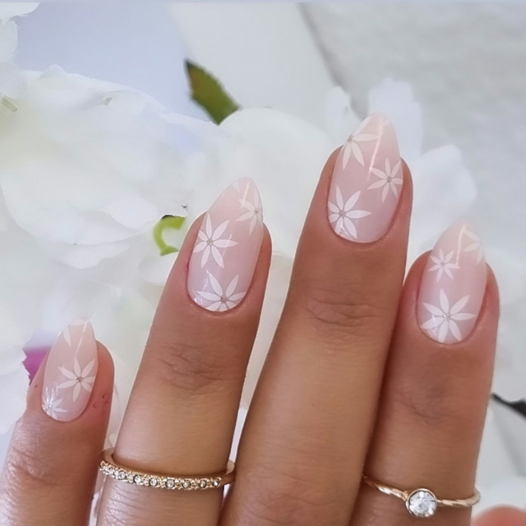 FLOWER ROSE | UÑAS DE GEL