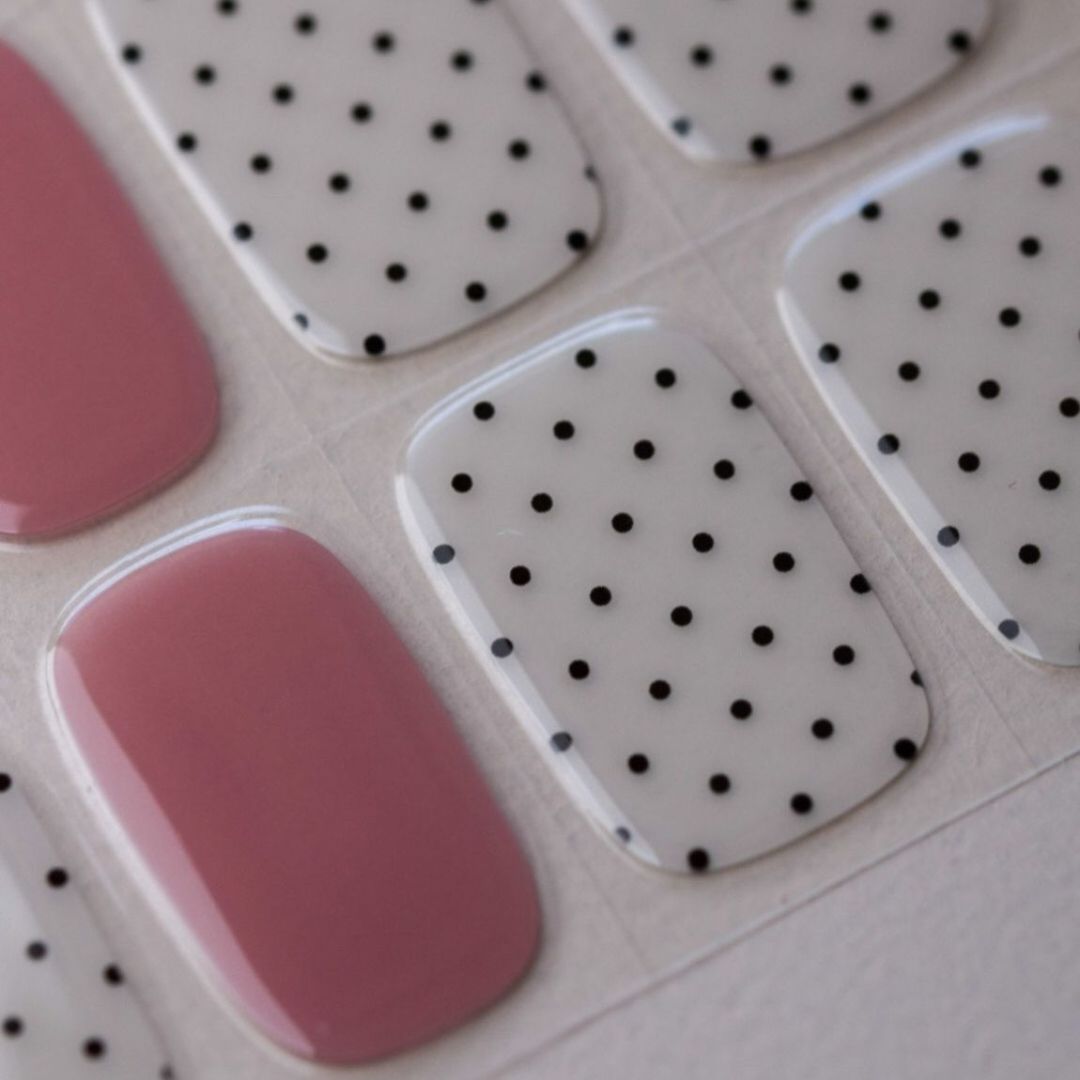 PINK DOTS | UÑAS DE GEL