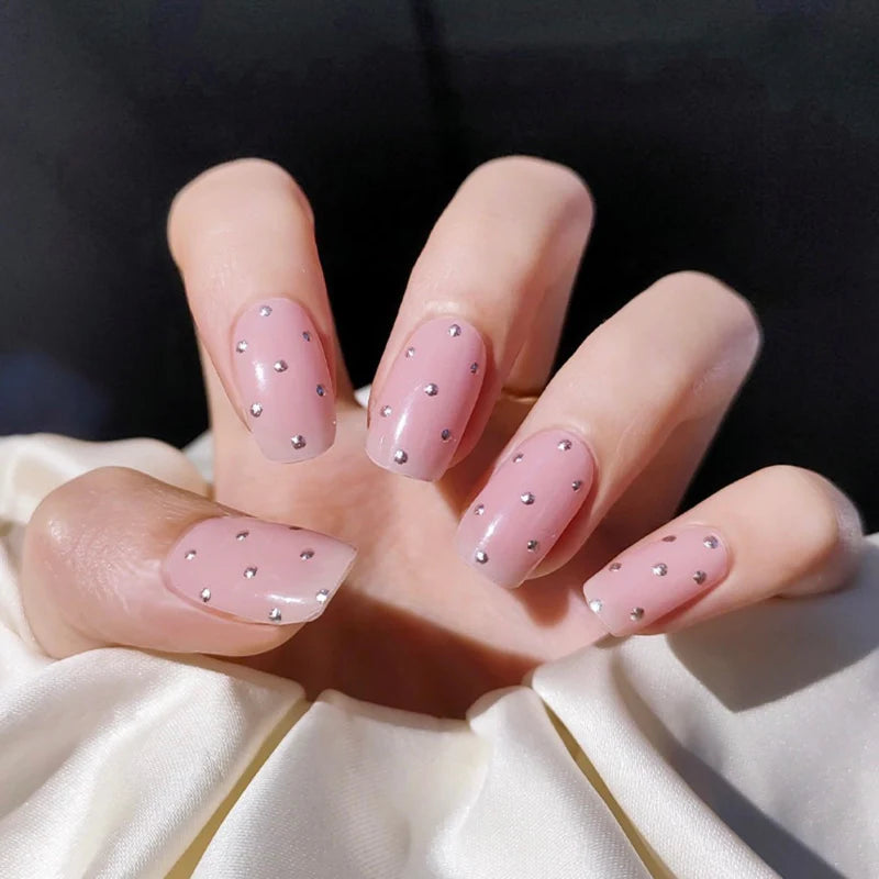 SILVER PINK | UÑAS DE GEL