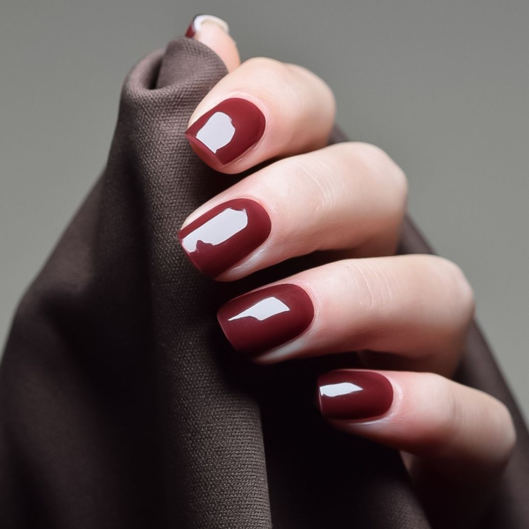 WINE RED | UÑAS DE GEL