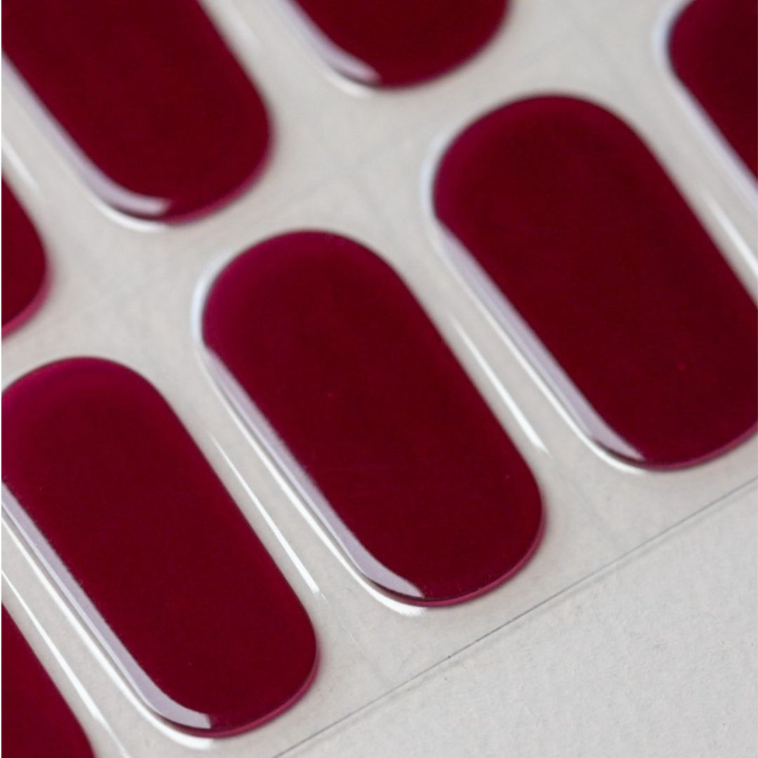 WINE RED | UÑAS DE GEL