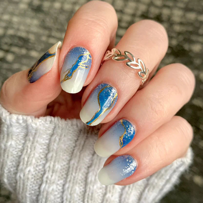 SKY GOLD | UÑAS DE GEL
