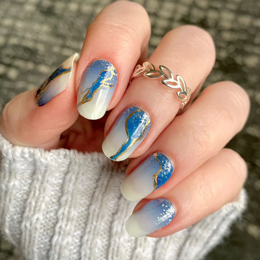 SKY GOLD | UÑAS DE GEL