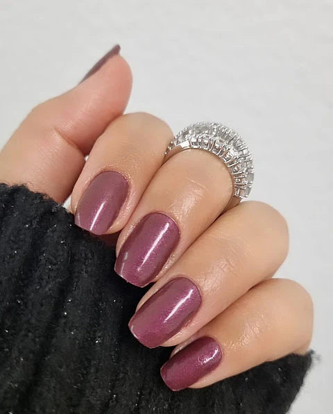 DARK CHERRY | UÑAS DE GEL