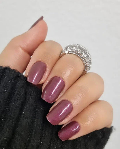 DARK CHERRY | UÑAS DE GEL