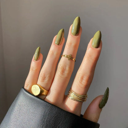 GREEN SWAMP | UÑAS DE GEL