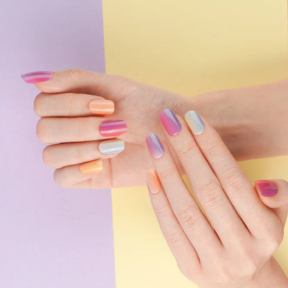SUMMER RAINBOW | UÑAS DE GEL