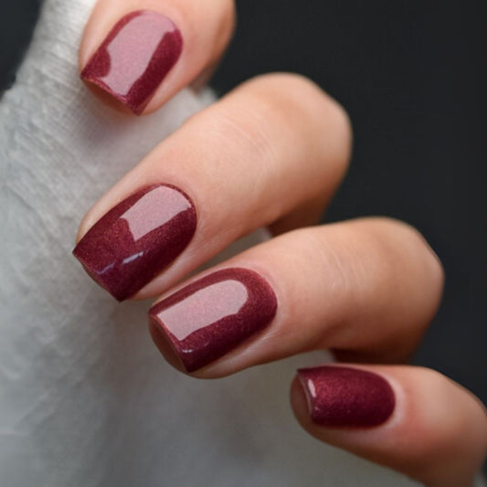 DARK CHERRY | UÑAS DE GEL