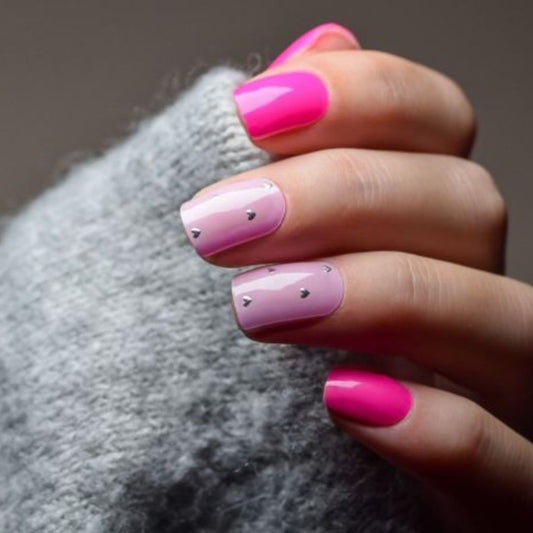 METAL PINK | UÑAS DE GEL