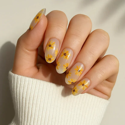 SUNFLOWER | UÑAS DE GEL