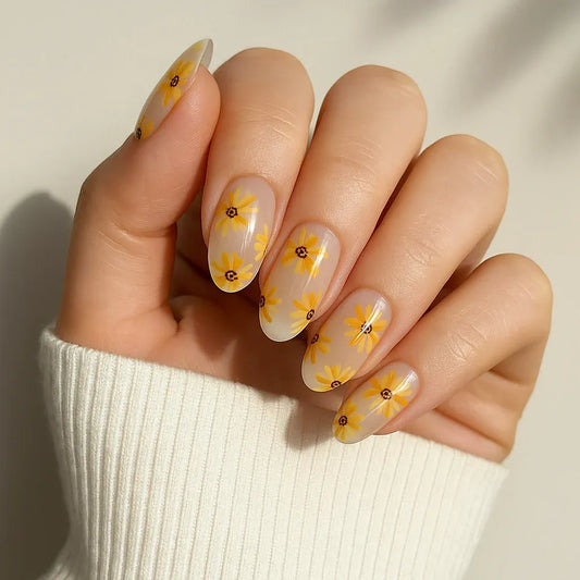 SUNFLOWER | UÑAS DE GEL