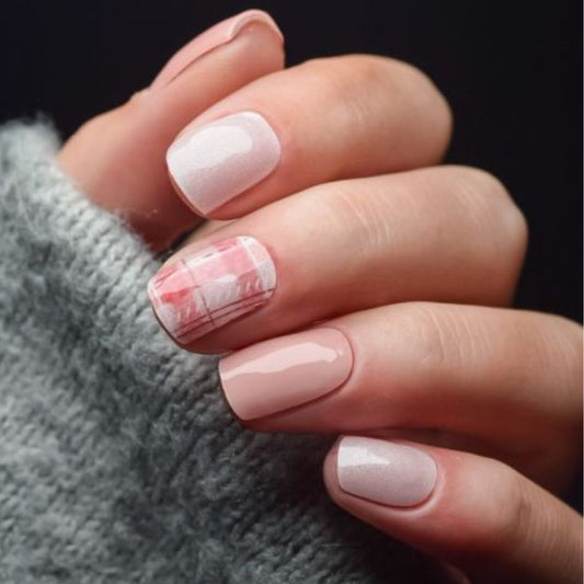 ROSY FLANNEL | UÑAS DE GEL