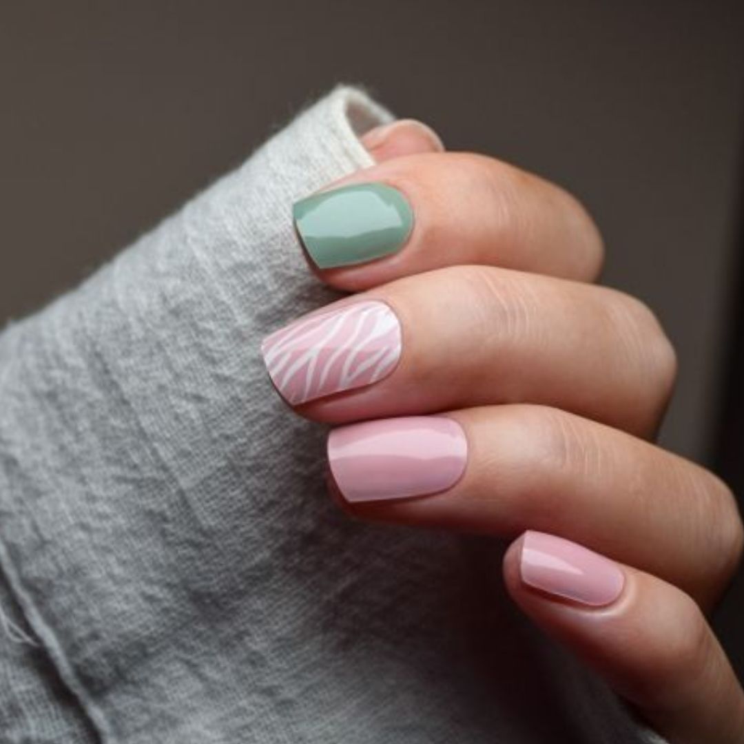 SAGE ZEBRA | UÑAS DE GEL