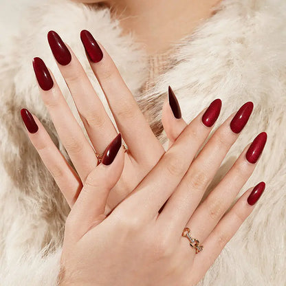 RED CAT-EYE | UÑAS DE GEL