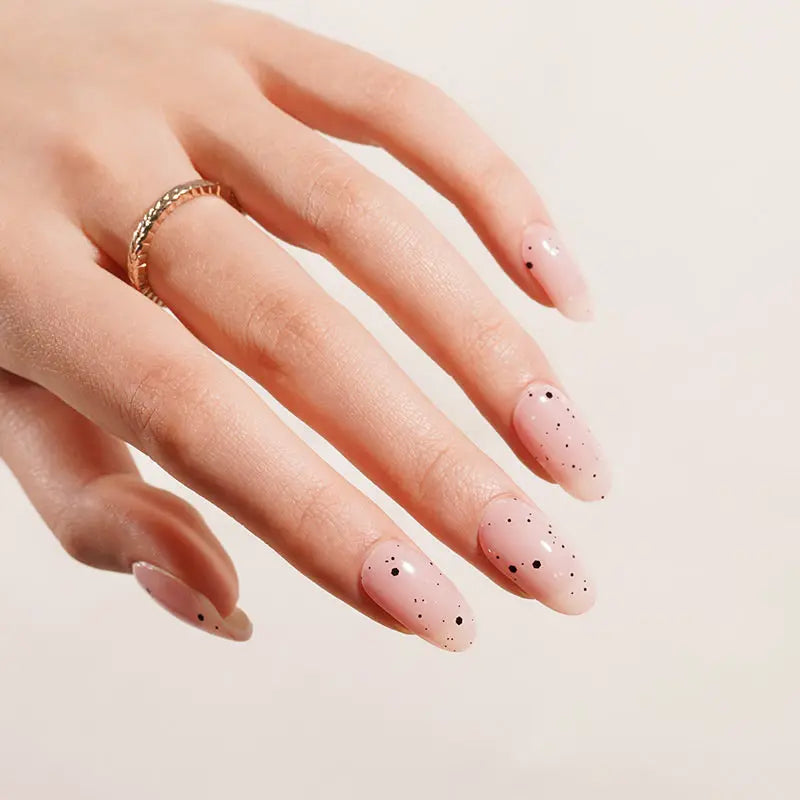 PINK CONFETTI | UÑAS DE GEL