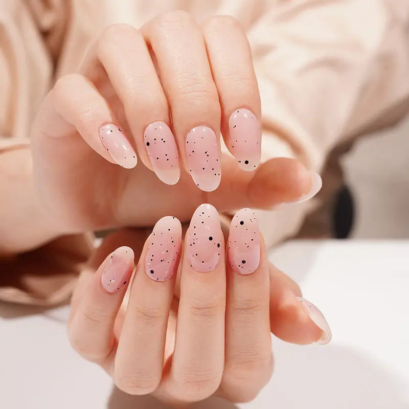 PINK CONFETTI | UÑAS DE GEL