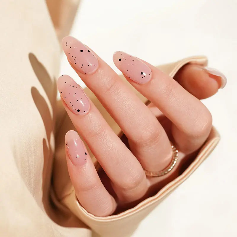 PINK CONFETTI | UÑAS DE GEL