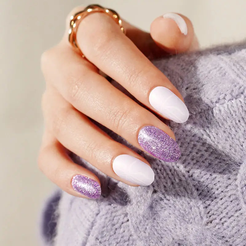 LAVANDA STARS | UÑAS DE GEL