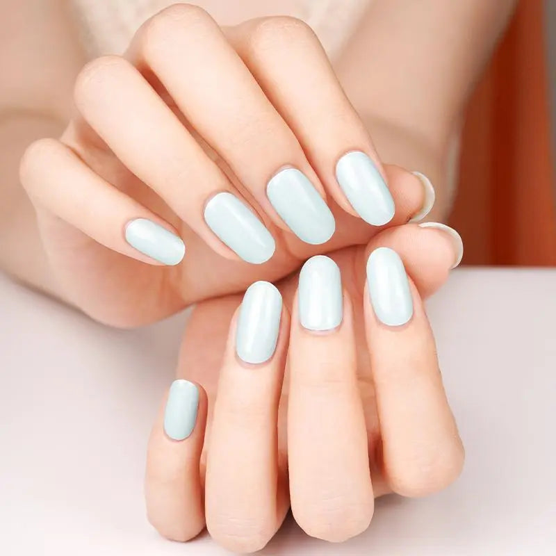 LIGHT BLUE | UÑAS DE GEL