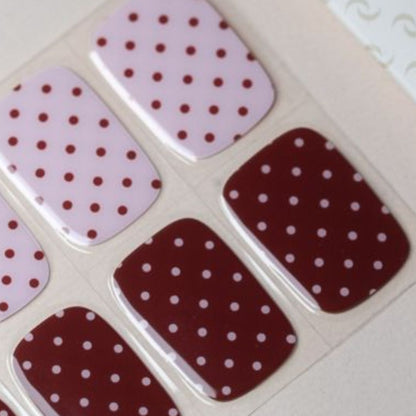 CHOCO POLKA | UÑAS DE GEL