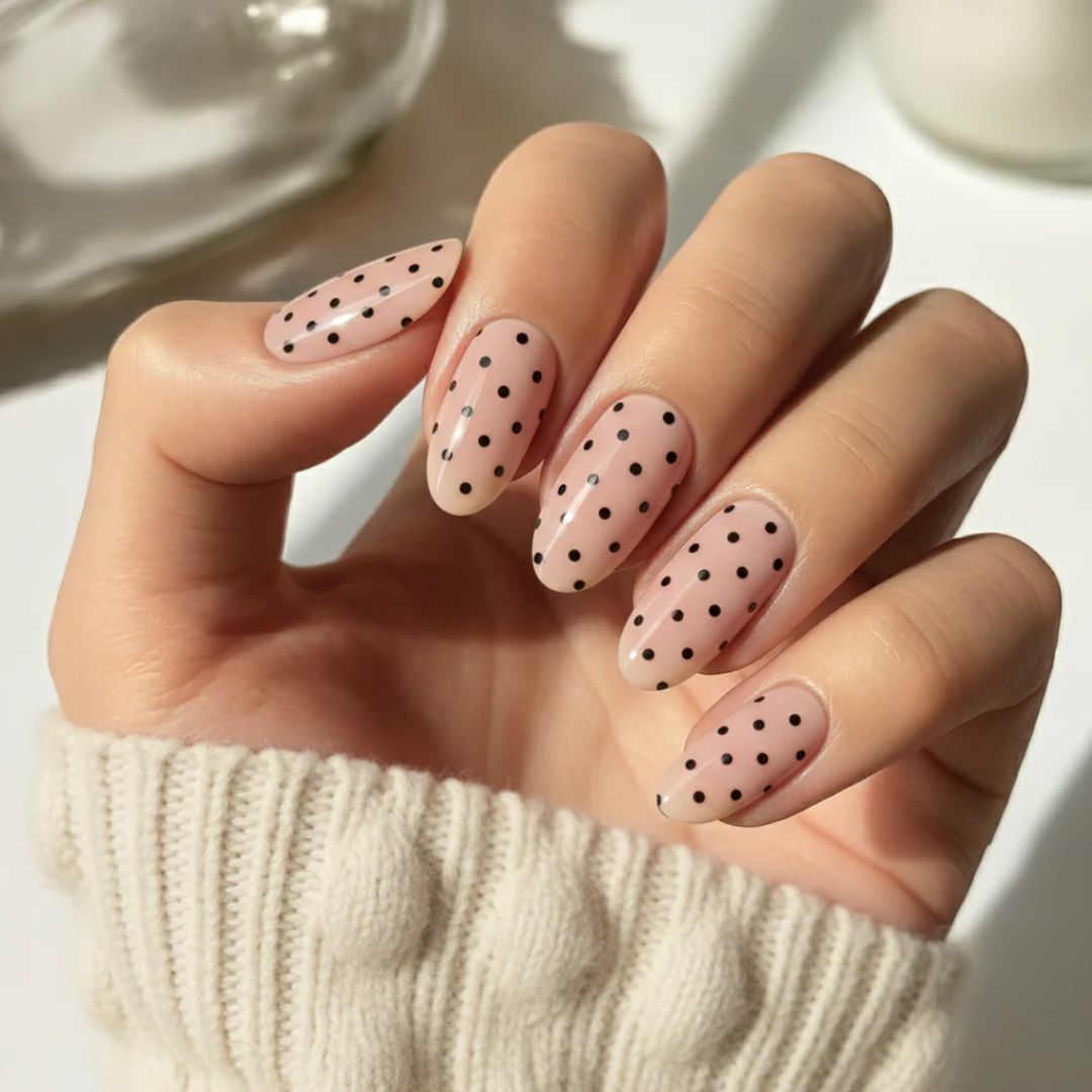 POLKA DOTS | UÑAS DE GEL