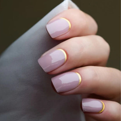 GOLDEN ROSE | UÑAS DE GEL