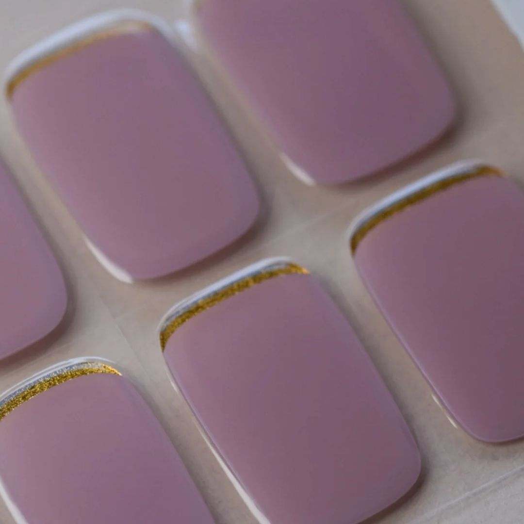 GOLDEN ROSE | UÑAS DE GEL