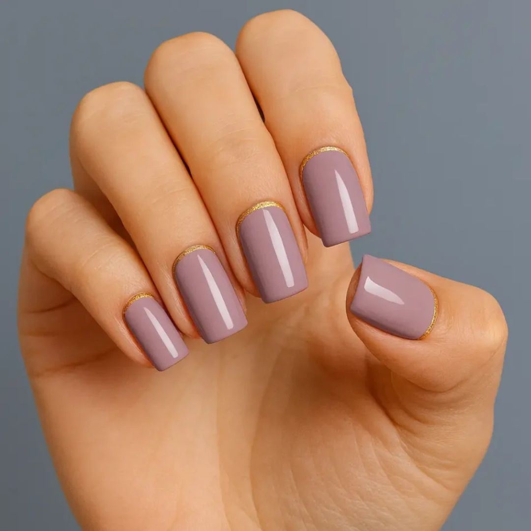 GOLDEN ROSE | UÑAS DE GEL