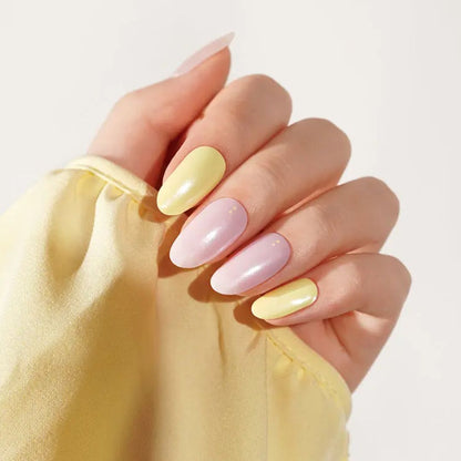 LEMON LILAC | UÑAS DE GEL