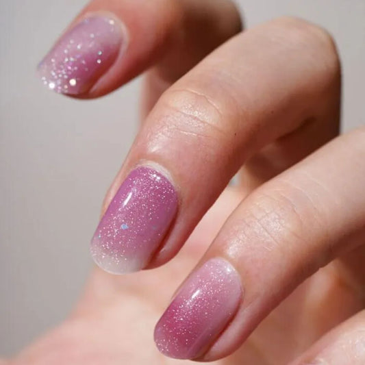 SPACE GLITTER | UÑAS DE GEL