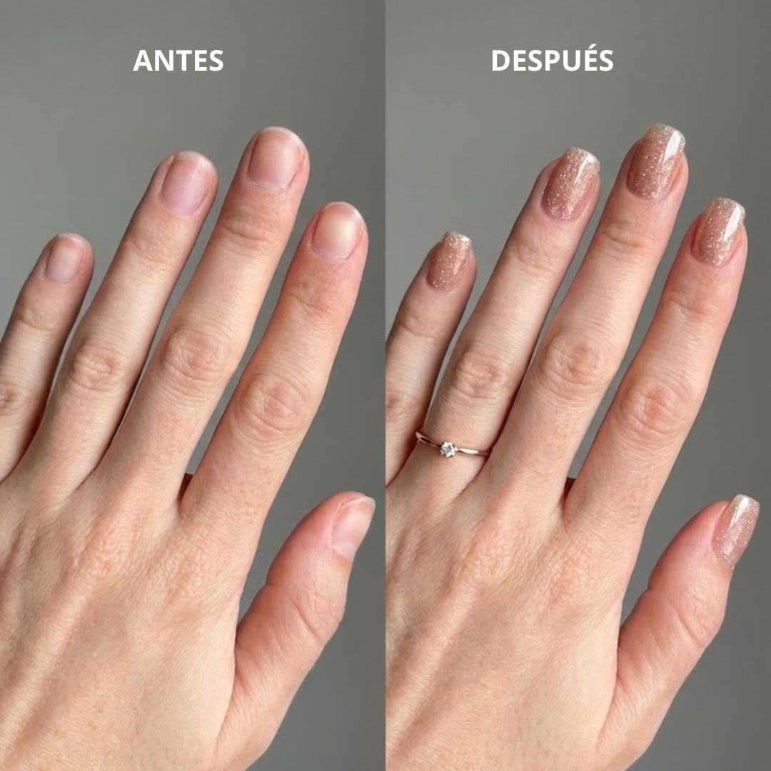 PINK CAT-EYE | UÑAS DE GEL