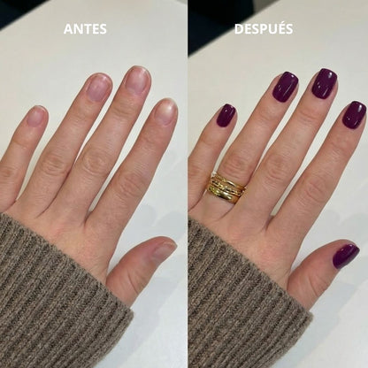 PURPLE LOVE | UÑAS DE GEL