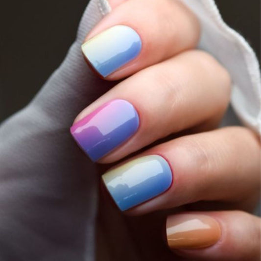 SUMMER RAINBOW | UÑAS DE GEL