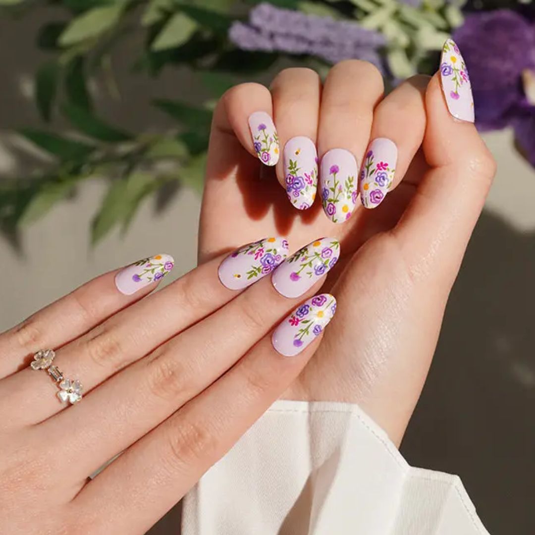 VIOLET GARDEN | UÑAS DE GEL