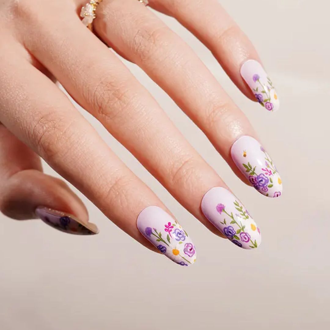 VIOLET GARDEN | UÑAS DE GEL