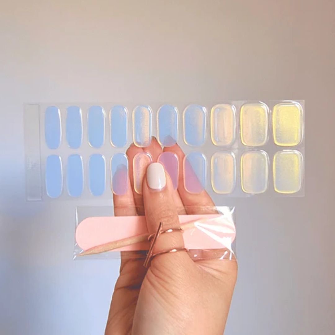 WHITE PEARL | UÑAS DE GEL