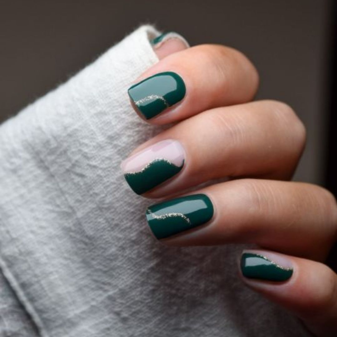 EMERALD FOREST | UÑAS DE GEL
