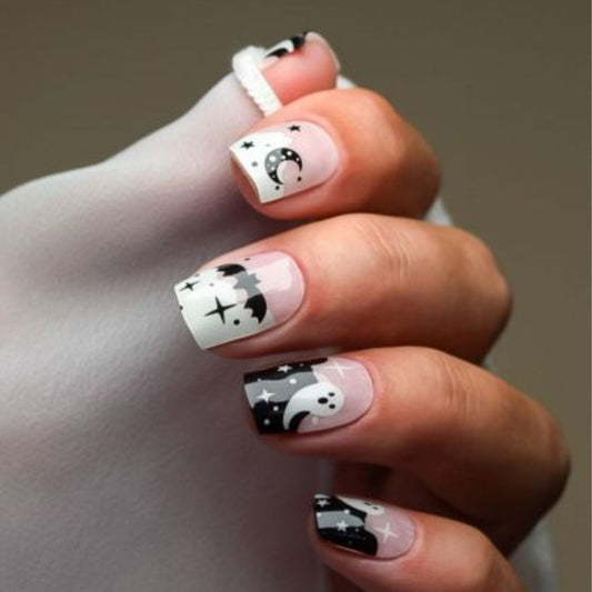GHOST BOO | UÑAS DE GEL
