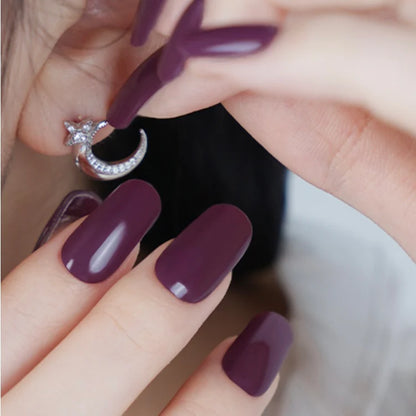 PURPLE LOVE | UÑAS DE GEL