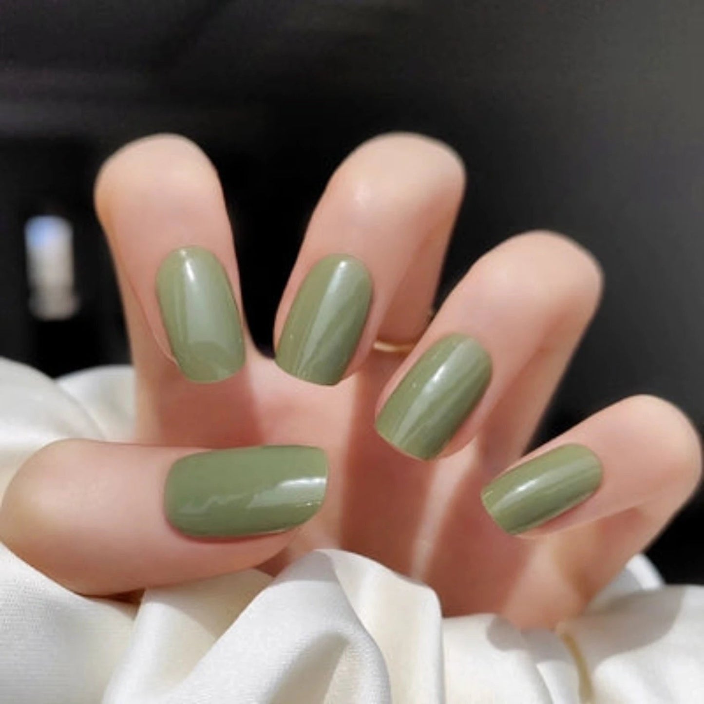 GREEN SWAMP | UÑAS DE GEL