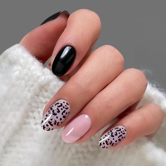 PINK LEOPARD | UÑAS DE GEL