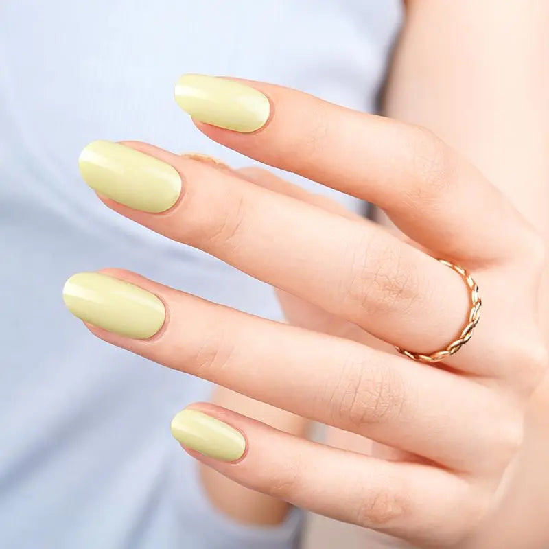 LIGHT YELLOW | UÑAS DE GEL