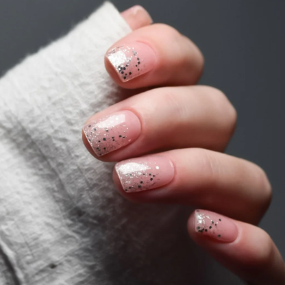 CHAMPAGNE BUBBLES | UÑAS DE GEL