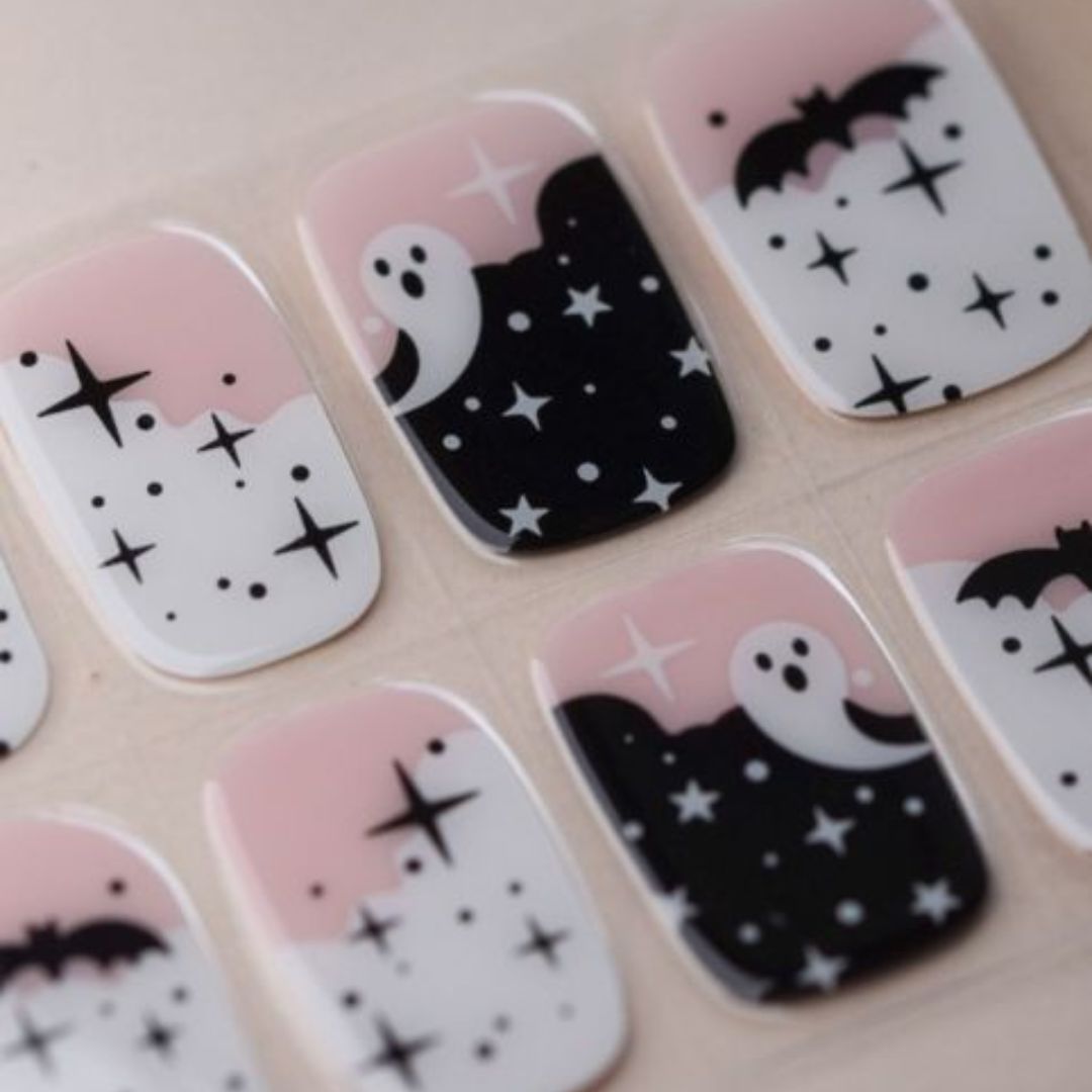 GHOST BOO | UÑAS DE GEL