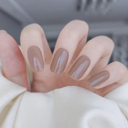 LIGHT COFFEE | UÑAS DE GEL